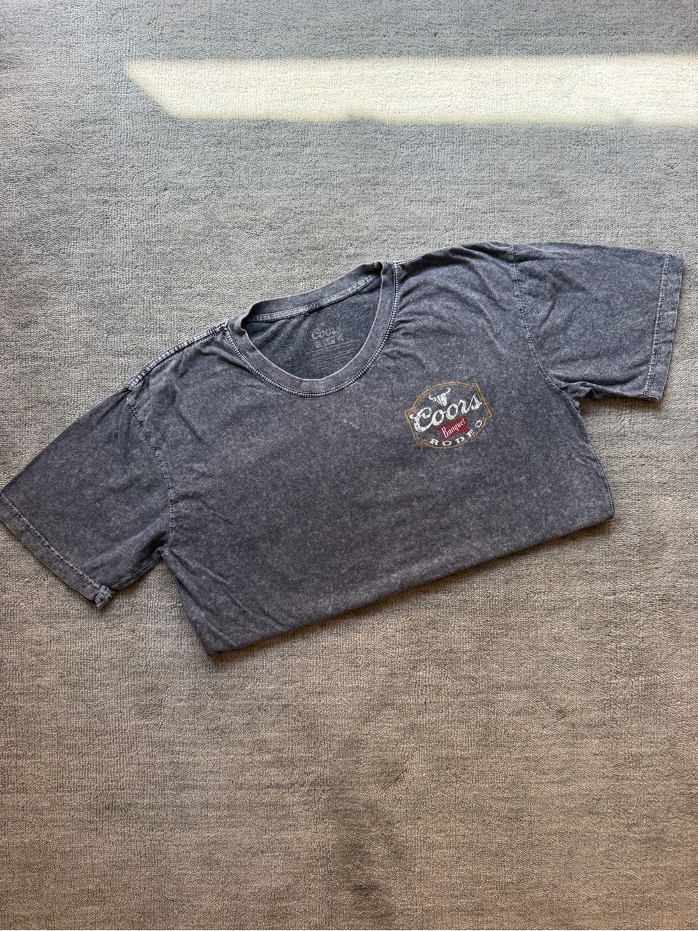 Coors Banquet Rodeo Men’s Graphic T-Shirt Size Medium